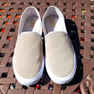 Keds slip on deck shoes